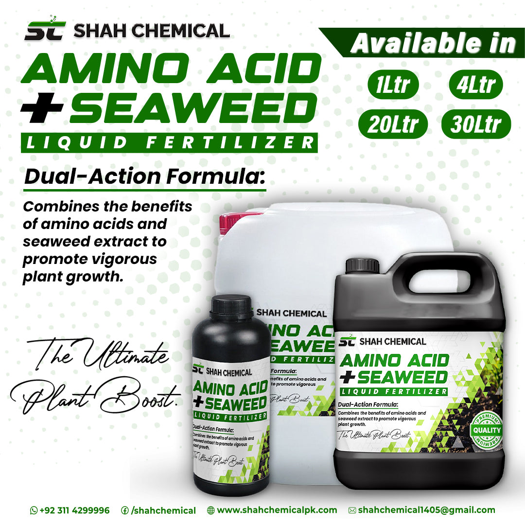 amino acids plant fertilizer Amino Acid + Sea Weed (LIQUID FERTILIZER & MICRONUTRIENTS)