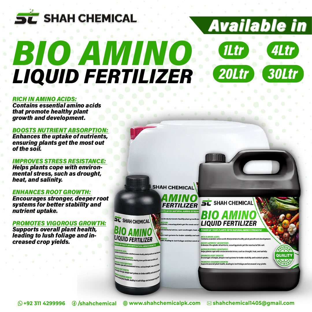 amino acid fertilizer for plants Bio Amino (LIQUID FERTILIZER & MICRONUTRIENTS)