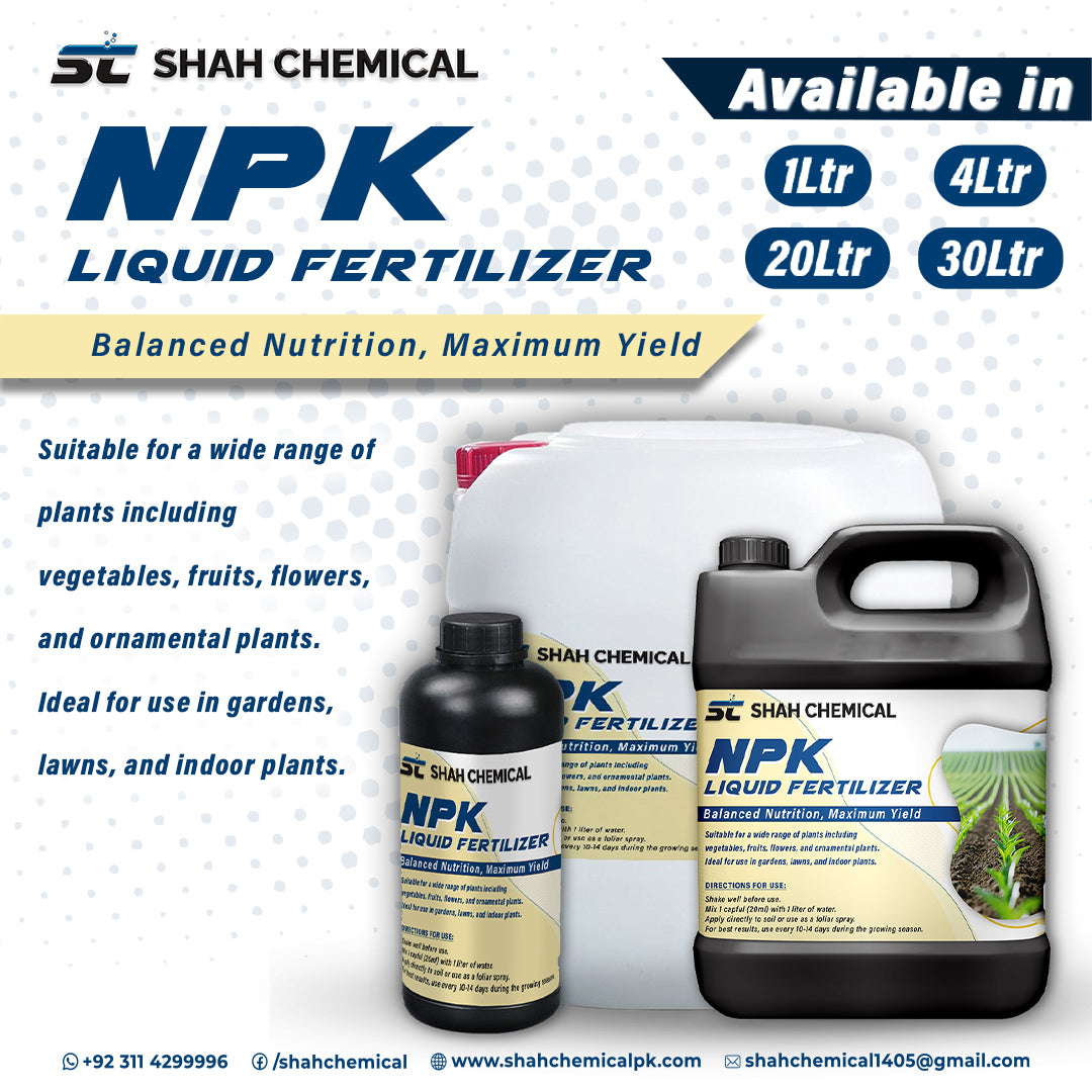 N.P.K (LIQUID FERTILIZER & MICRONUTRIENTS) - MADE IN CHINA