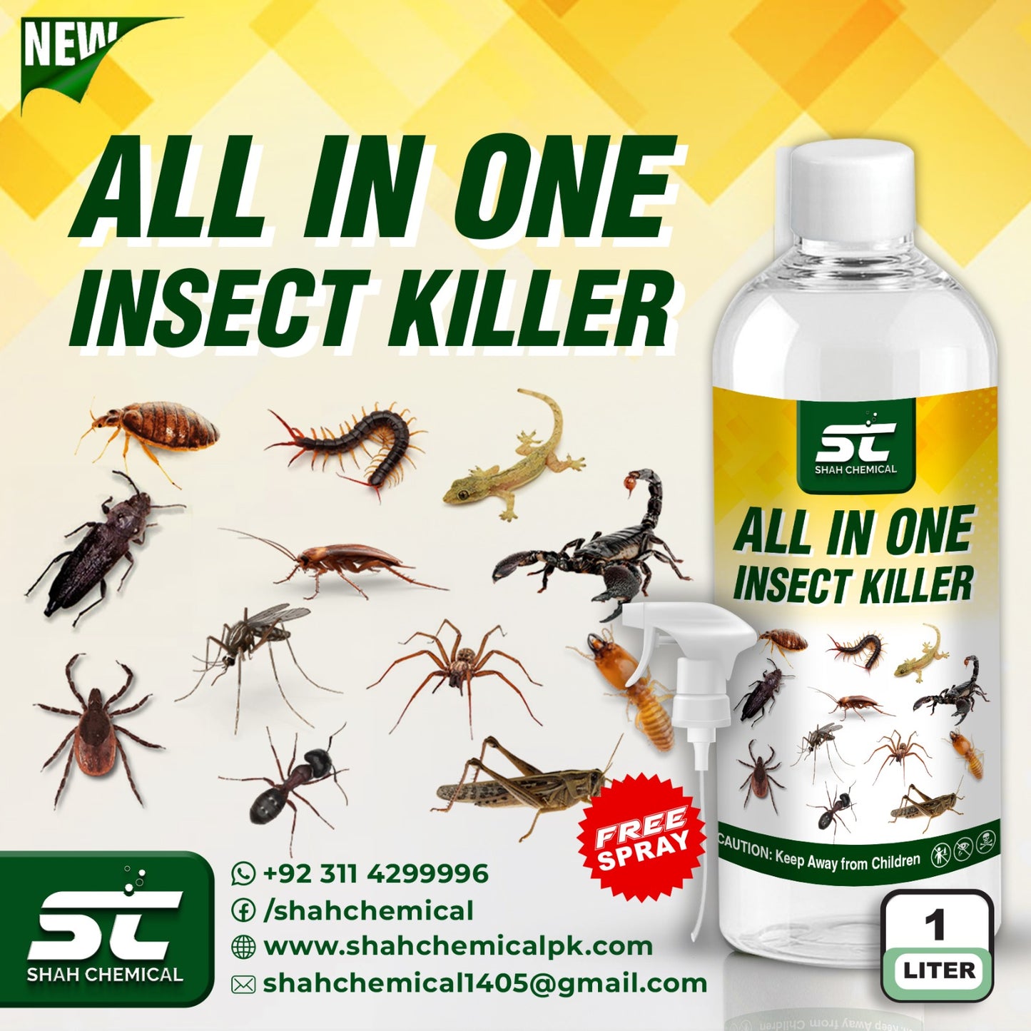 All In One Insect Killer -1 litre
