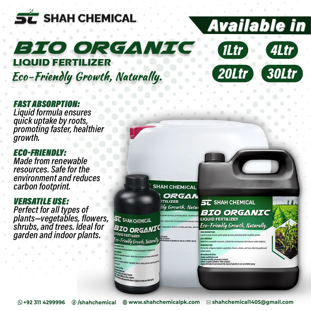 Bio Organic ( LIQUID FERTILIZER & MICRONUTRIENTS ) - MADE IN CHINA