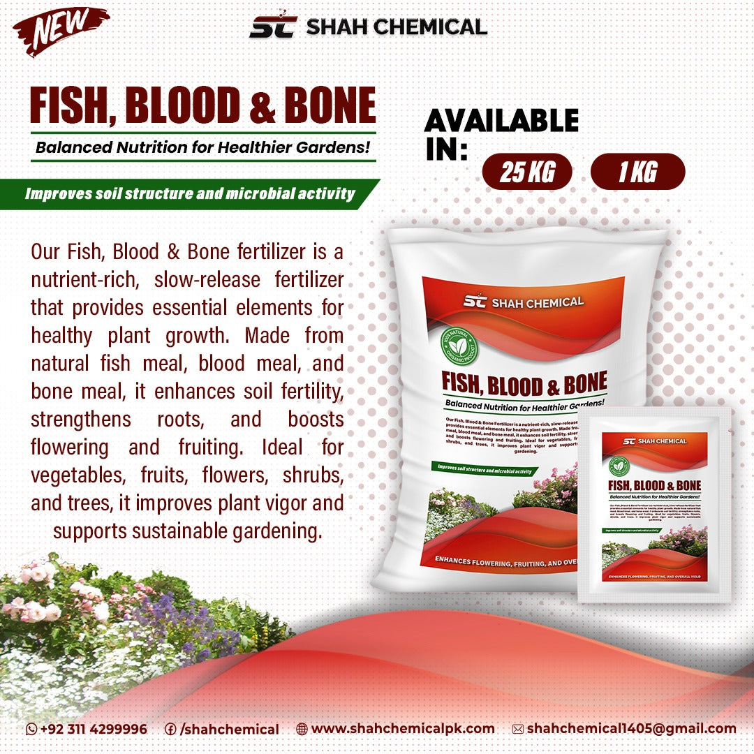 Fish, Blood & Bone (Nutrition)  Micronutrient Fertilizers for Crops