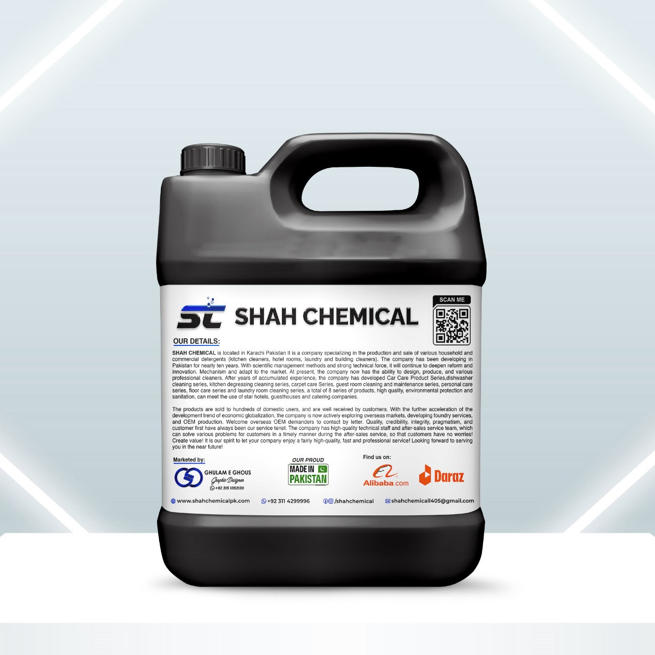 High Glossy Shine Car Wash shampoo & Wax Shampoo - 4 Litre