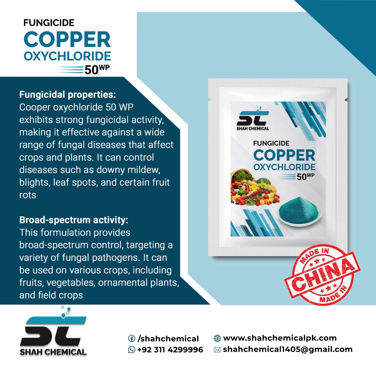 Copper oxychloride 50 WP - 500 gram pack