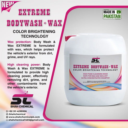Extreme Body wash + wax car wash shampoo - 30 litre
