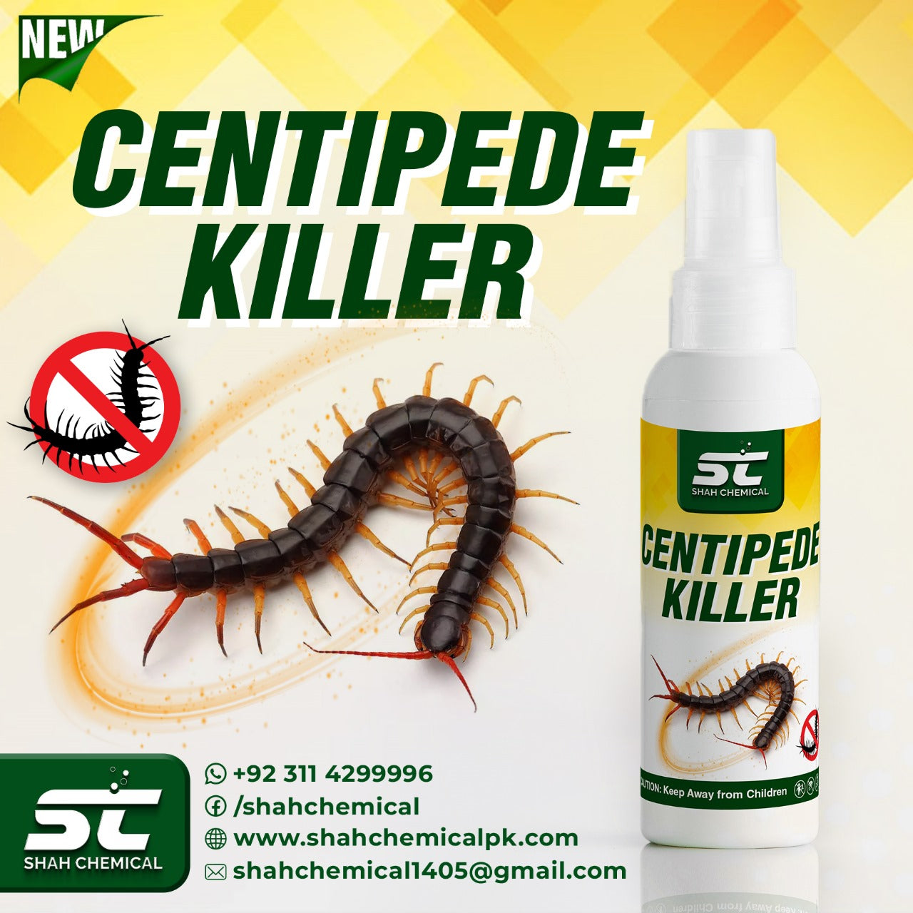 Centipede Killer Ready For Use Spray - 120 ml – SHAH CHEMICALS