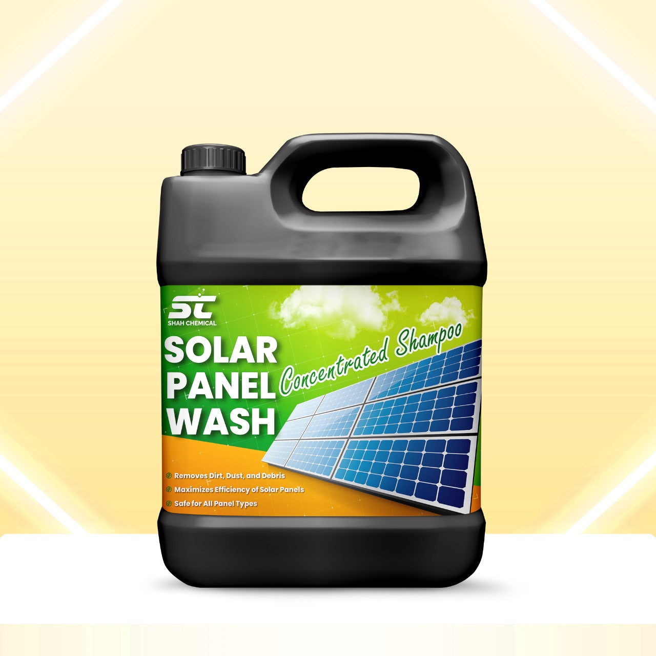 Solar Panel Wash ( Concentrated Shampoo ) - 4 litre