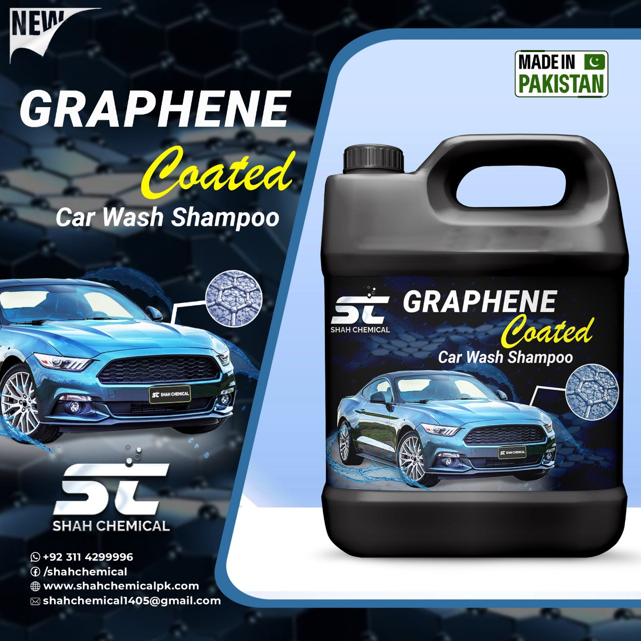 SHAH CHEMICALS Graphene Coated Car Wash Shampoo - 4 litre SHAH CHEMICALS adam's polishes graphene shampoo adams graphene shampoo best car shampoo best graphene coating car shampoo ceramic shampoo graphene graphene car wash graphene ceramic graphene coating graphene foam graphene shampoo graphene wax how to do a maintenance wash on a ceramic coated car how to maintain a graphene coated mckees 37 graphene new mckees 37 graphene shampoo and quick detailer tested shampoo the best car soap shampoo