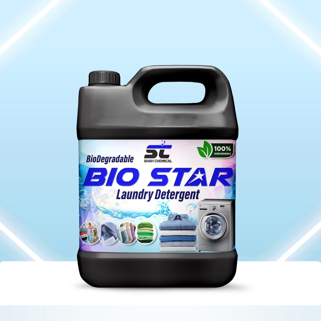 Bio Star Laundry Detergent ( BioDegradable ) - 4 litre