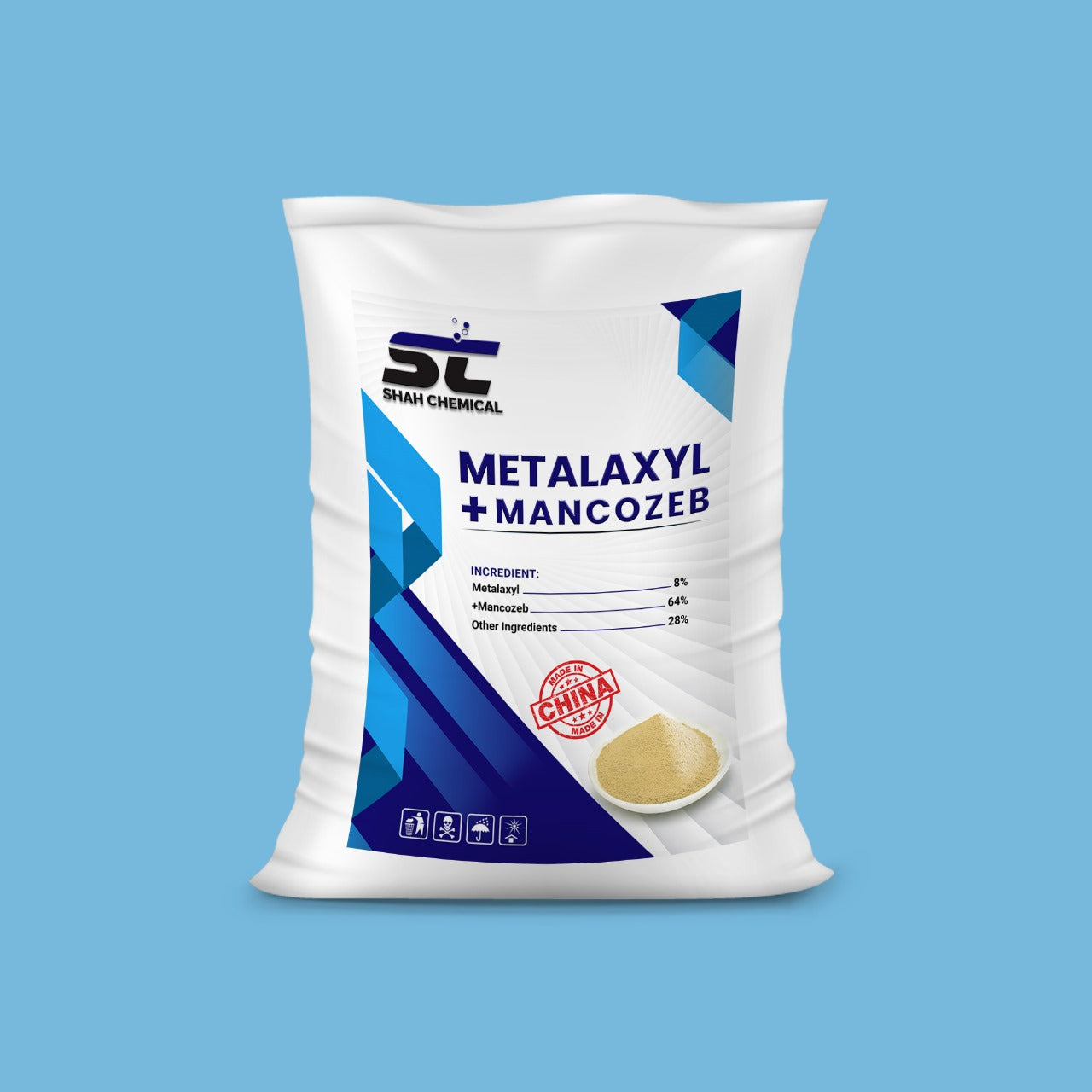 SHAH CHEMICALS Metalaxyl Plus Mancozeb 72% wp 5 kg Pack SHAH CHEMICALS 