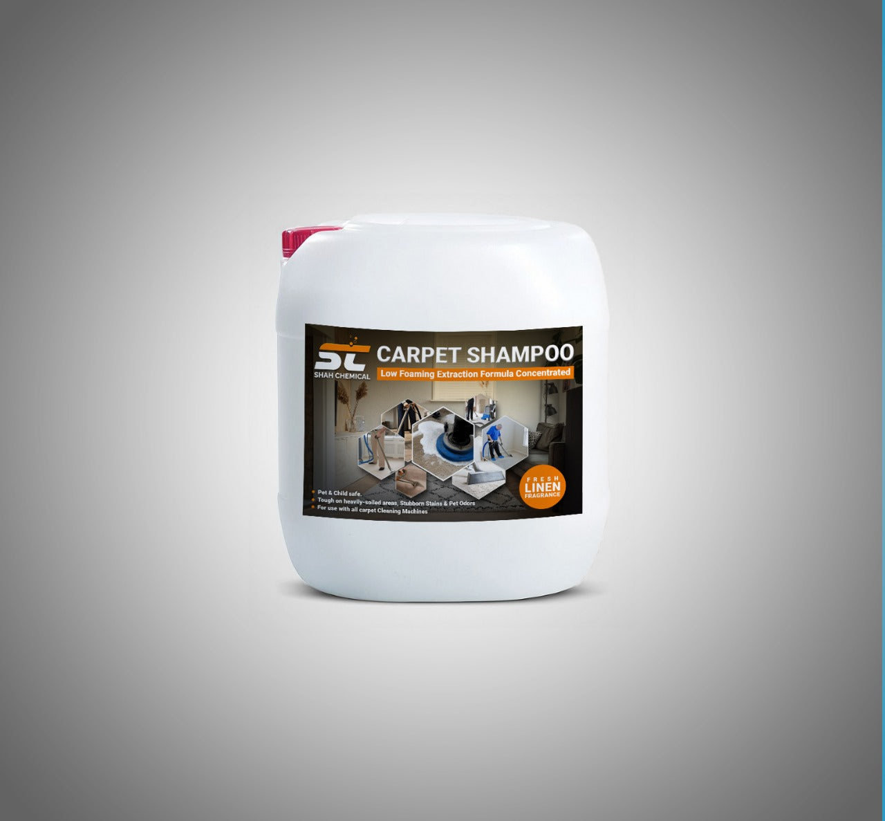 Carpet Cleaning shampoo Deeply Cleans and Disinfect - 20 litre