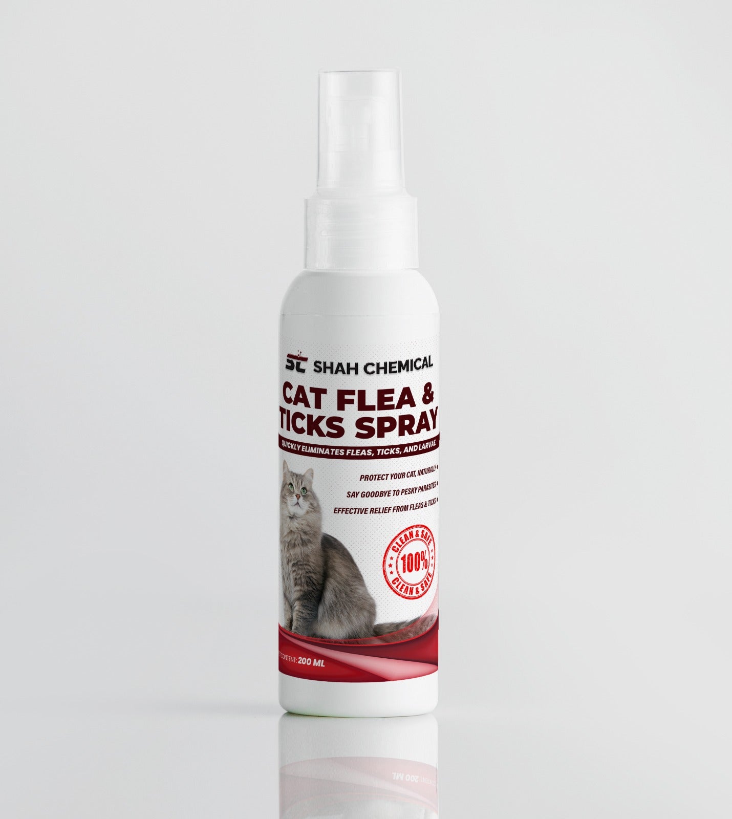 Cats Flea & Ticks Spray - 120 ml