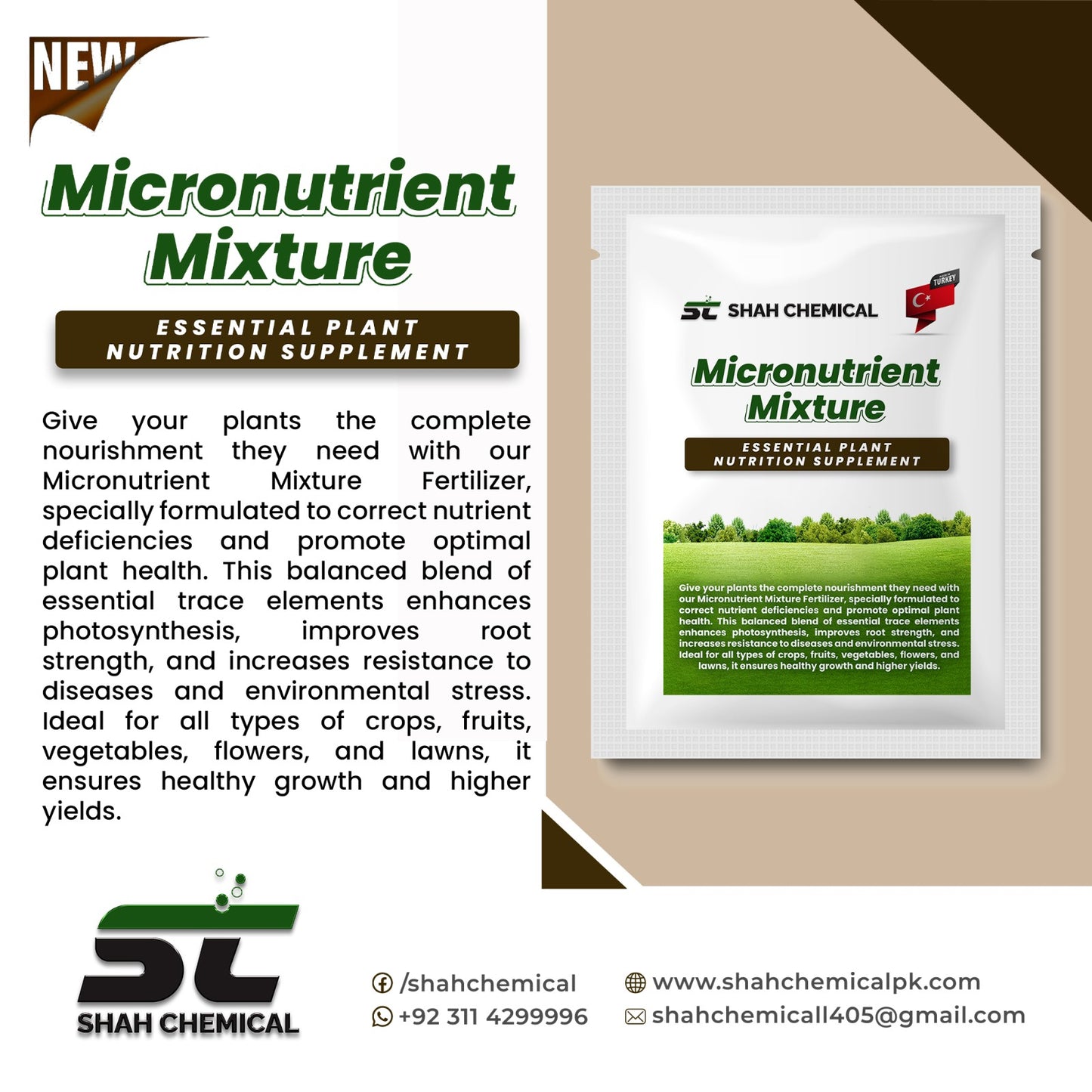 Micronutrient Mixture Made In Turkey - 1 kg