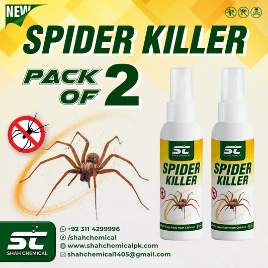 Pack of 2 Spider Killer Ready For Use Spray - 120 ml