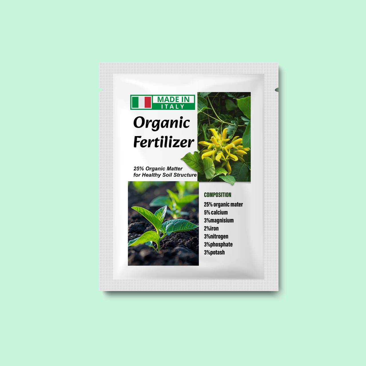 Organic Fertilizer Made In Italy - 1 kg