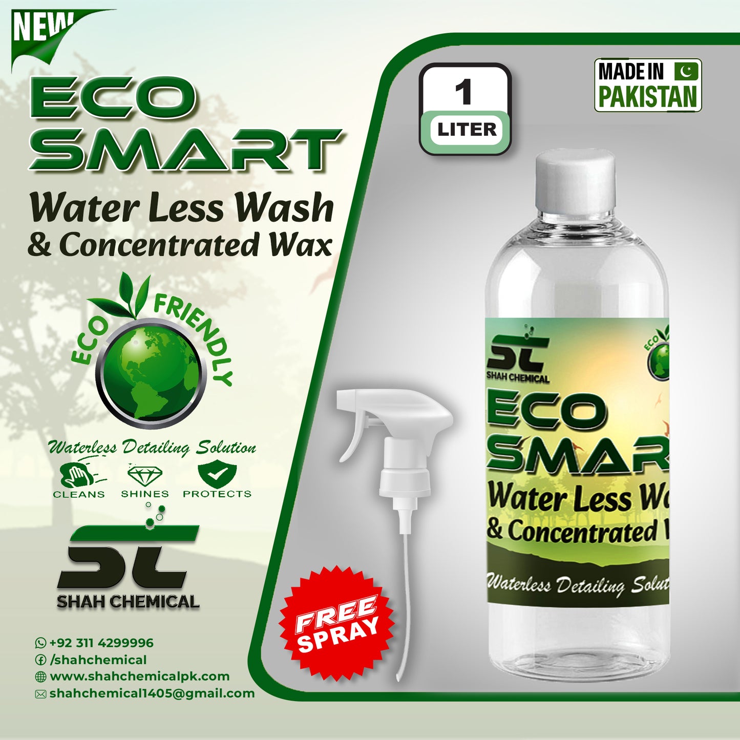 Eco Smart Water Less wash & wax