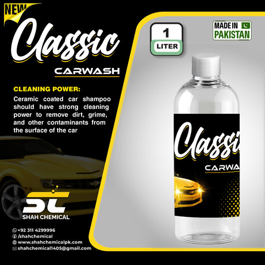 Classic Shine car wash & wax shampoo