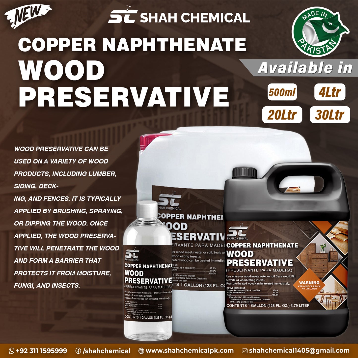Copper Naphthenate Wood Preservative