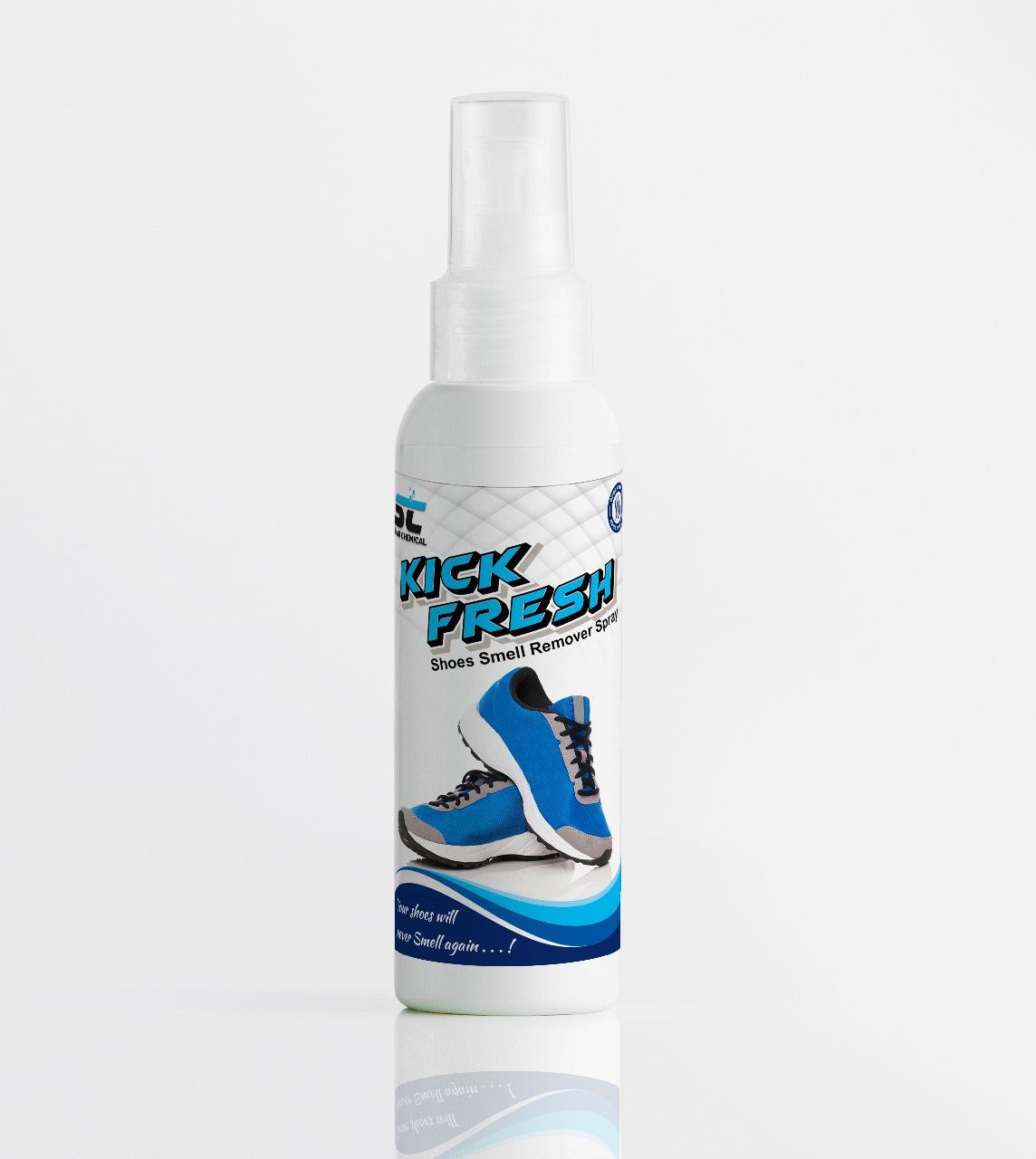 Kick fresh shoes smell remover spray - 120ml