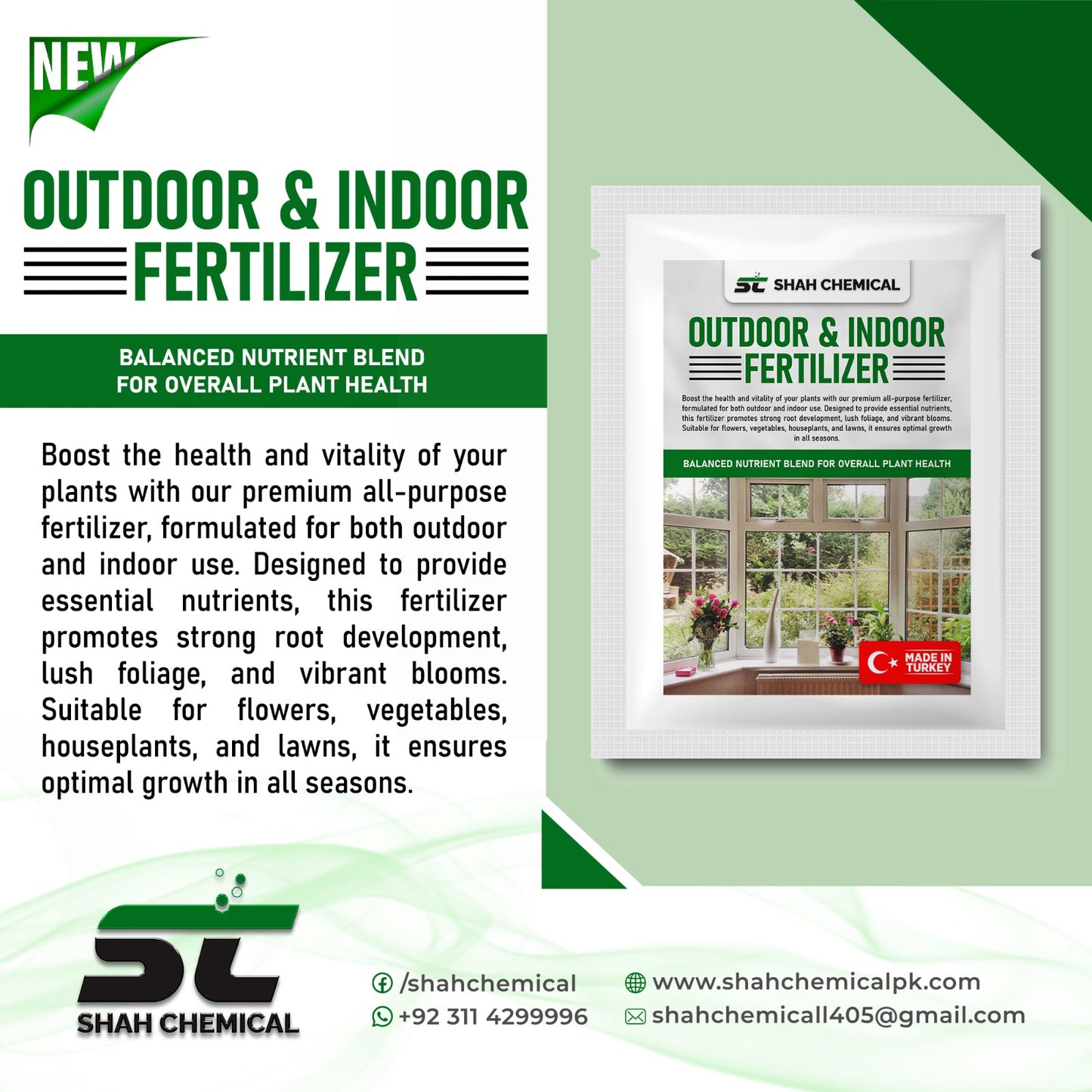 Outdoor & Indoor Fertilizer - 1 kg