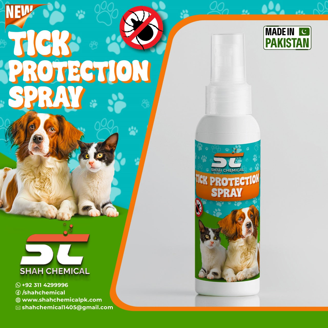 Tick Protection Shampoo (Dogs And Cats) - 120 ml