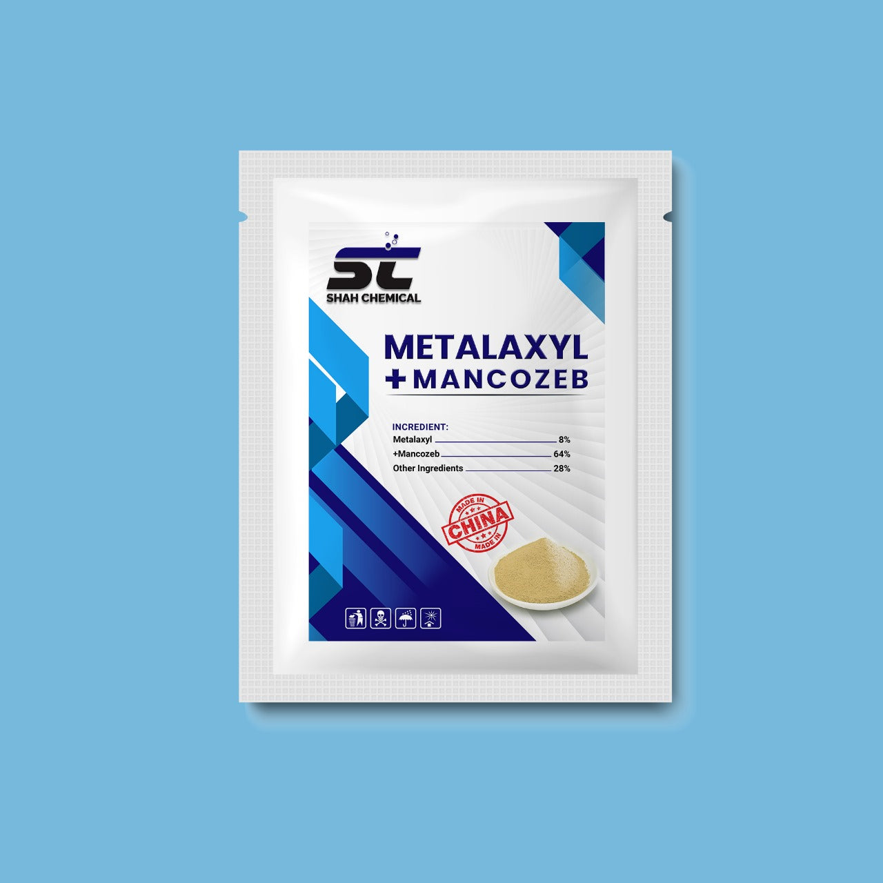 SHAH CHEMICALS Metalaxyl Plus Mancozeb 72% wp 500 Gram Pack SHAH CHEMICALS 