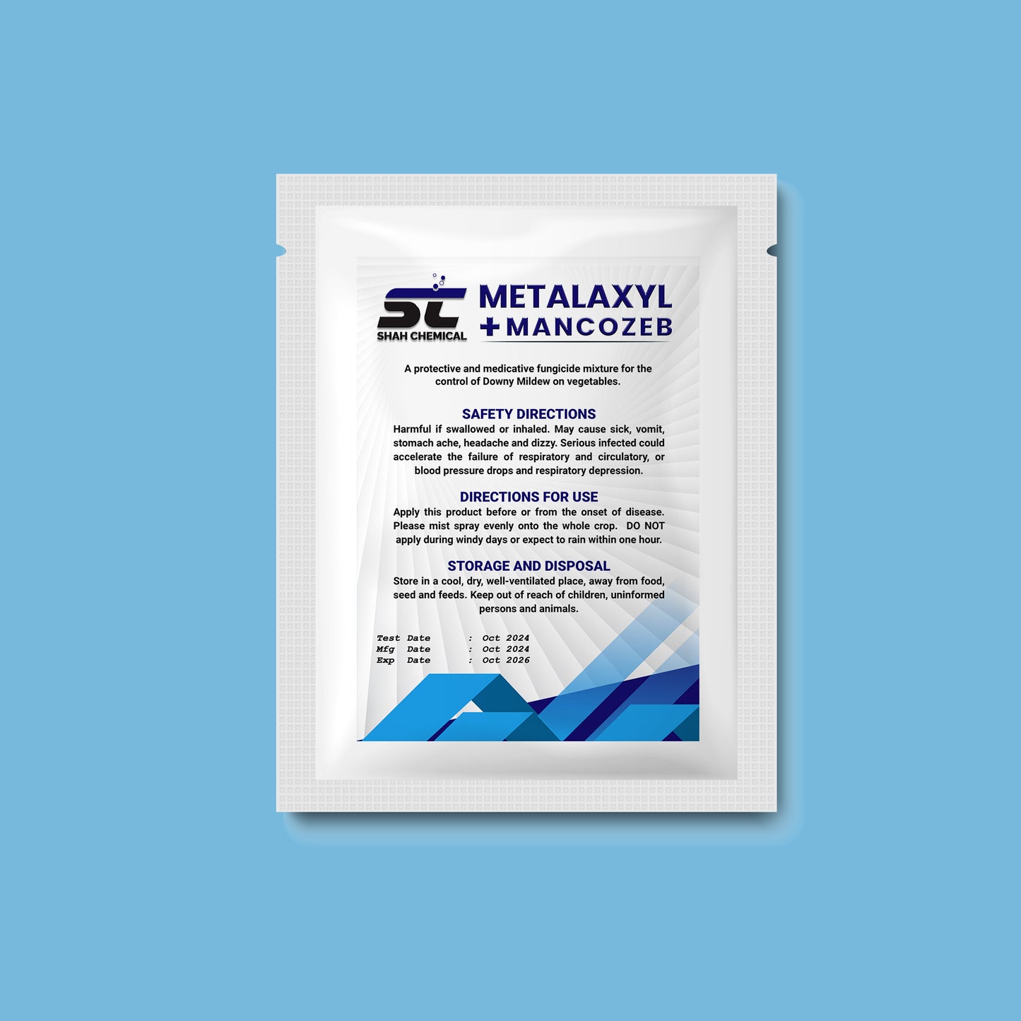 Metalaxyl Plus Mancozeb 72% wp - MADE IN CHINA