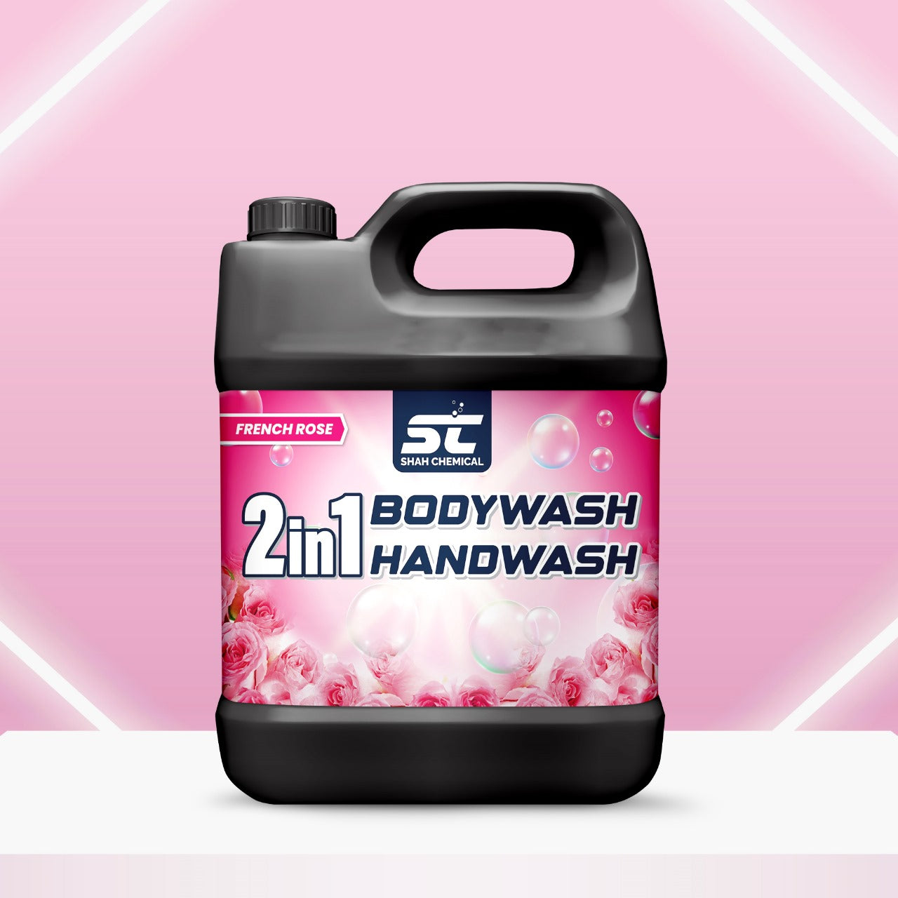 2 in 1 Bodywash And Handwash ( french rose ) - 4 Litre