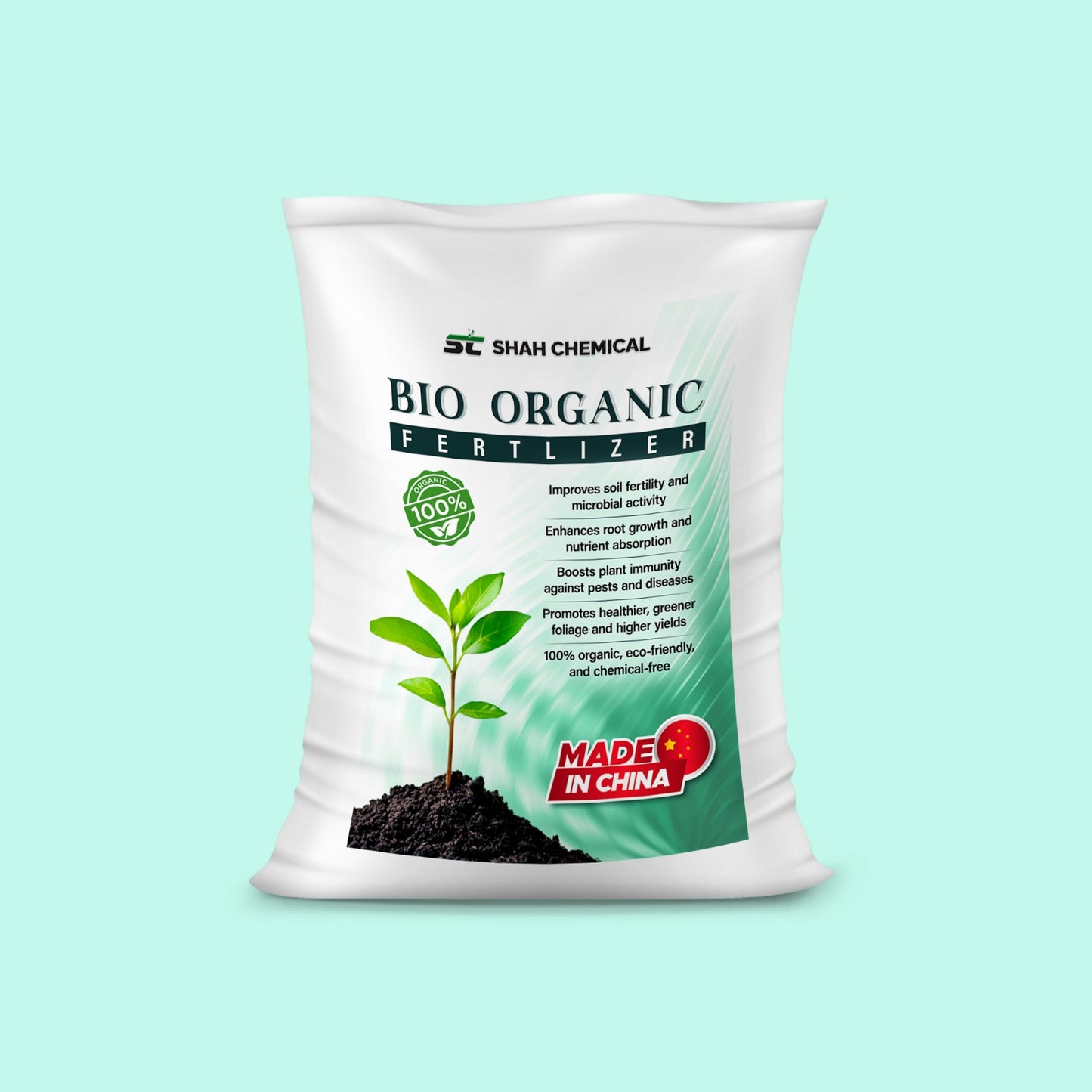 Bio Organic Fertilizer Made In China - 25 kg