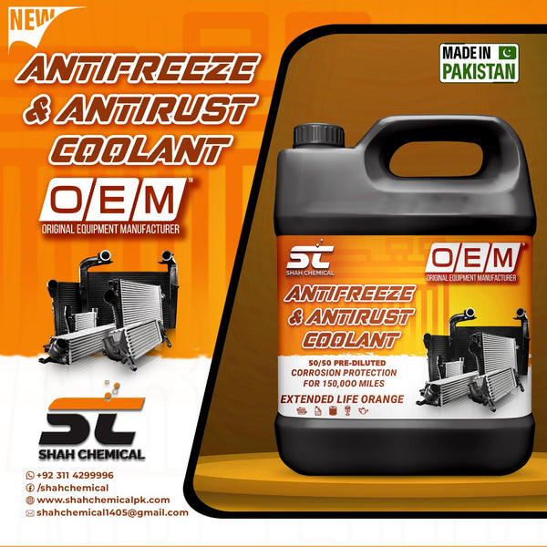 OEM Anti-Rust & Anti-Freez Coolant For All Vehicle - 4 litre – SHAH ...