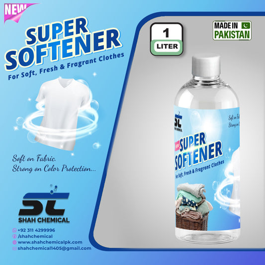 Super Softener ( For Soft , Fresh & Fragnant Clothes ) - 1 litre