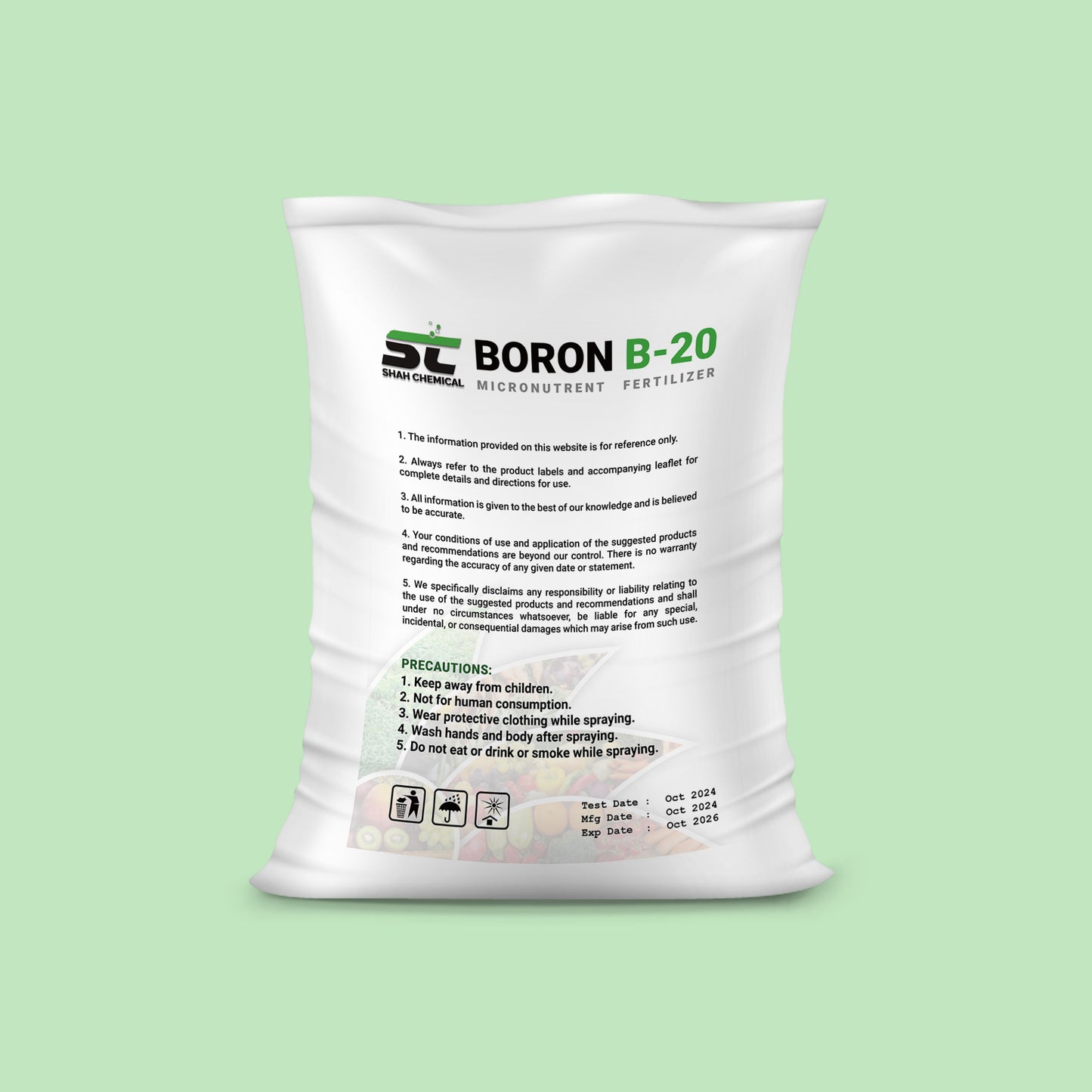BORON B-20 Micronutrent - MADE IN TURKEY