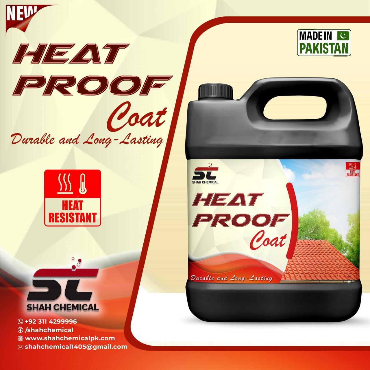 Heat Proof Coat - 4 litre