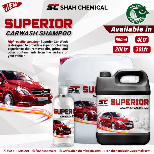 Superior Car Wash & wax Shampoo