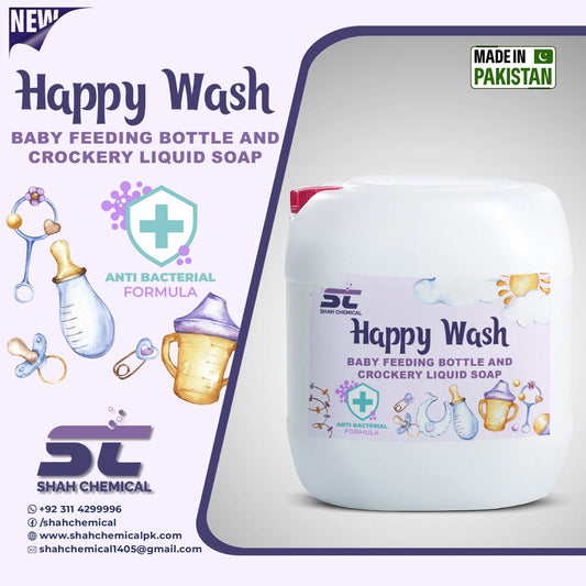 Happy Wash (baby feeding bottle and crockery liquid soap) - 30 litre