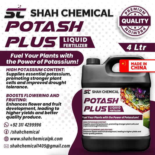 Potash Plus ( Liquid Fertilizer ) Made In China - 4 litre