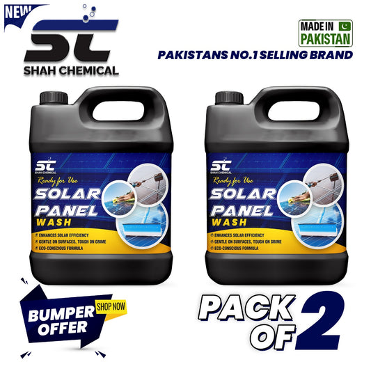 Pack Of 2 Solar Panel Wash ( Ready For Use ) - 4 litre