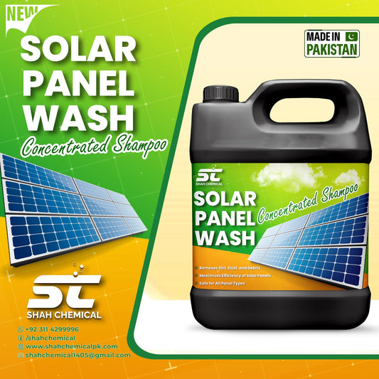 Solar Panel Wash ( Concentrated Shampoo ) - 4 litre