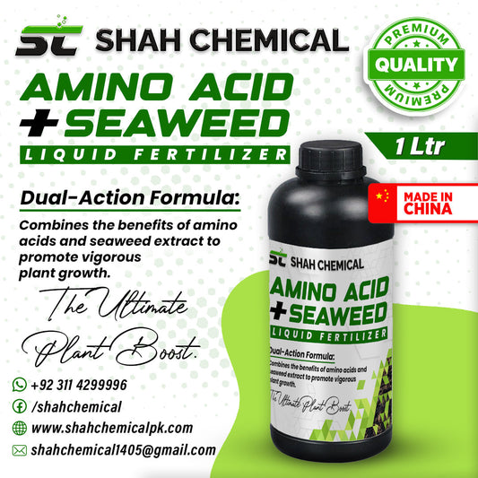 Amino Acid + Sea Weed ( liquid fertilizer ) Made In China - 1 litre