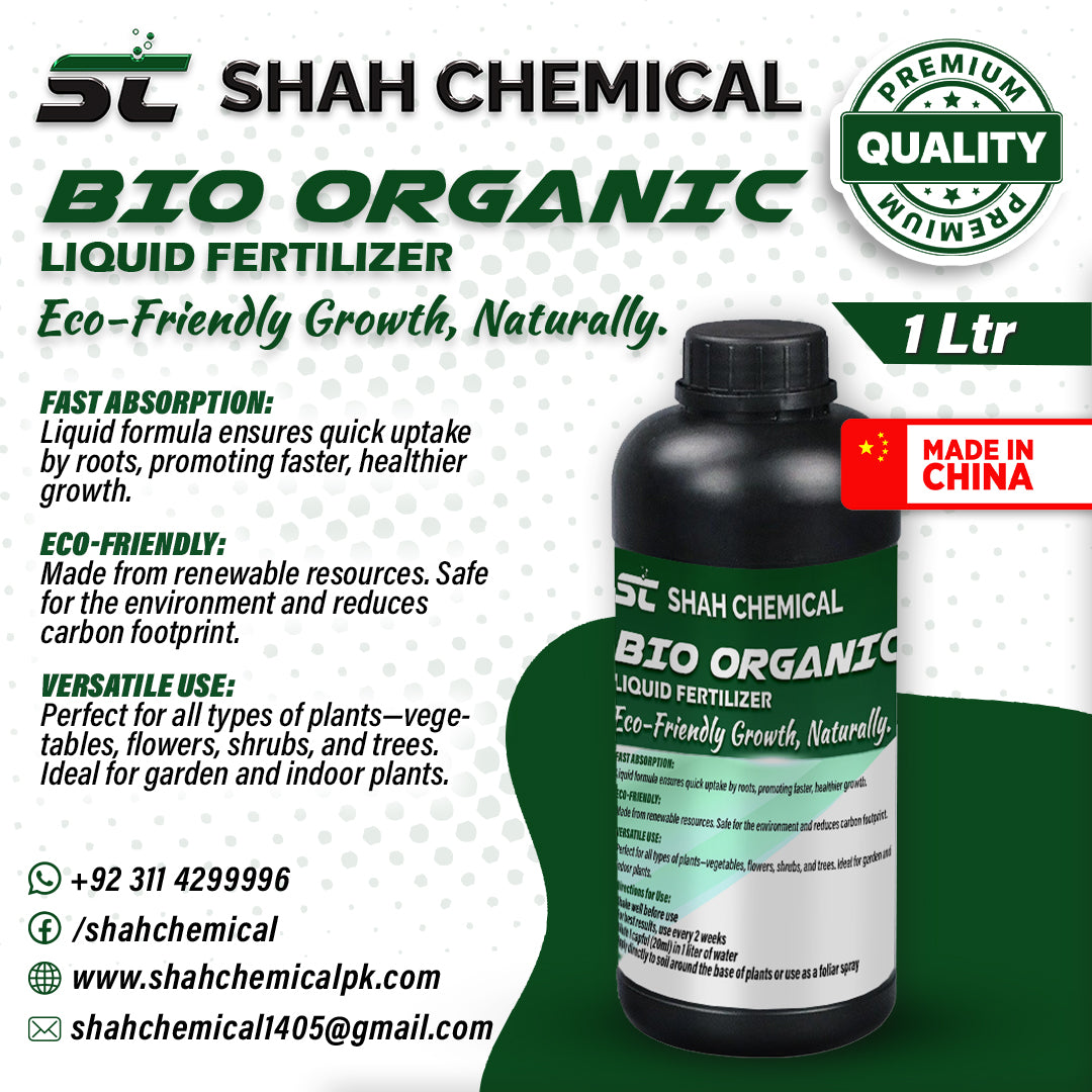Bio Organic ( LIQUID FERTILIZER & MICRONUTRIENTS ) - MADE IN CHINA
