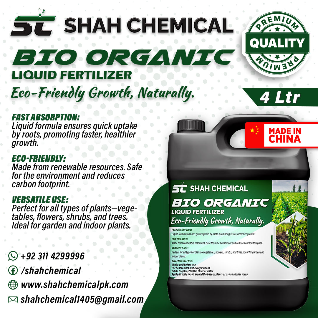 Bio Organic ( LIQUID FERTILIZER & MICRONUTRIENTS ) - MADE IN CHINA