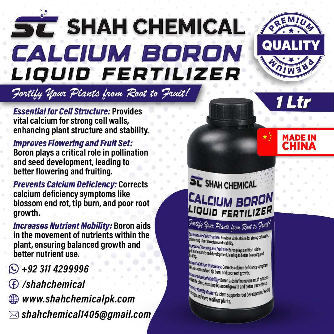 Calcium Boron (LIQUID FERTILIZER & MICRONUTRIENTS) - MADE IN CHINA