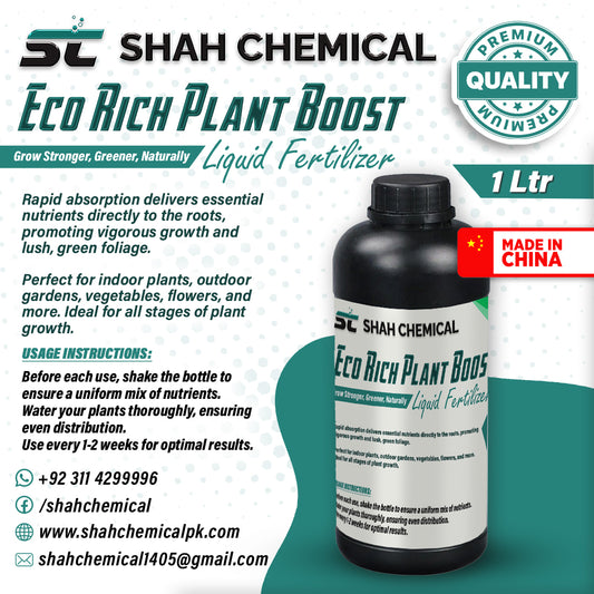 Eco Rich Plant Boost ( liquid fertilizer ) Made In China - 1 litre