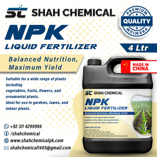 N.P.K Liquid Fertilizer - 4 litre