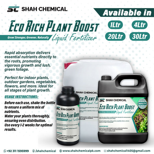 Eco Rich Plant Boost (LIQUID FERTILIZER & MICRONUTRIENTS) - MADE IN CHINA