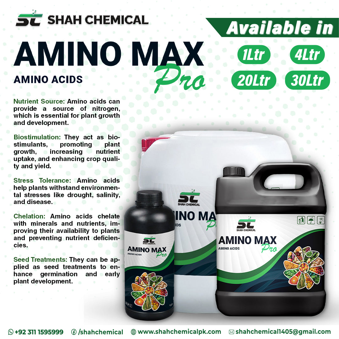 Amino Max Pro (AMINO ACID) (LIQUID FERTILIZER & MICRONUTRIENTS) - MADE IN CHINA