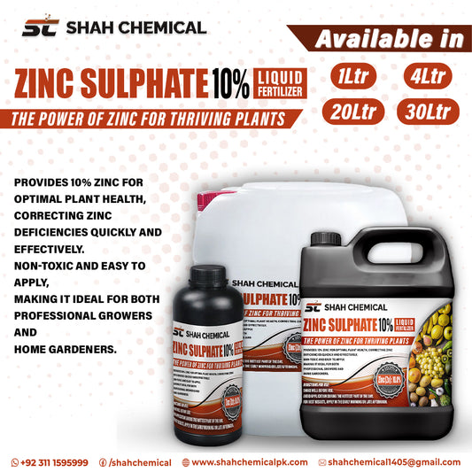 Zinc Sulphate 10% (LIQUID FERTILIZER & MICRONUTRIENTS) - MADE IN CHINA