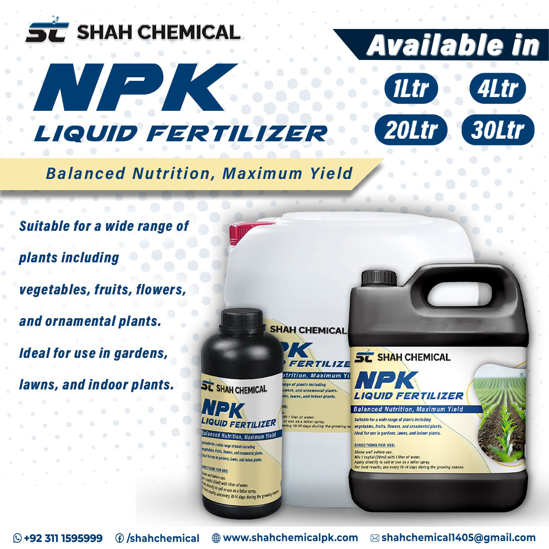 N.P.K (LIQUID FERTILIZER & MICRONUTRIENTS) - MADE IN CHINA