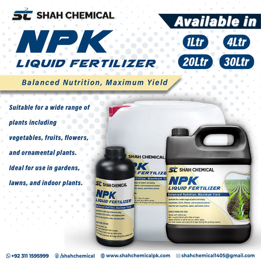 N.P.K (LIQUID FERTILIZER & MICRONUTRIENTS) - MADE IN CHINA