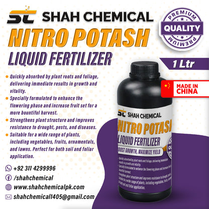Nitro Potash (LIQUID FERTILIZER & MICRONUTRIENTS) - MADE IN CHINA